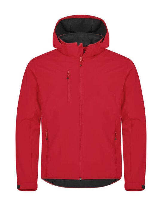 Clique Classic Softshell Hoody - Red
