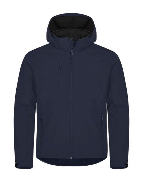 Clique Classic Softshell Hoody - Dark Navy