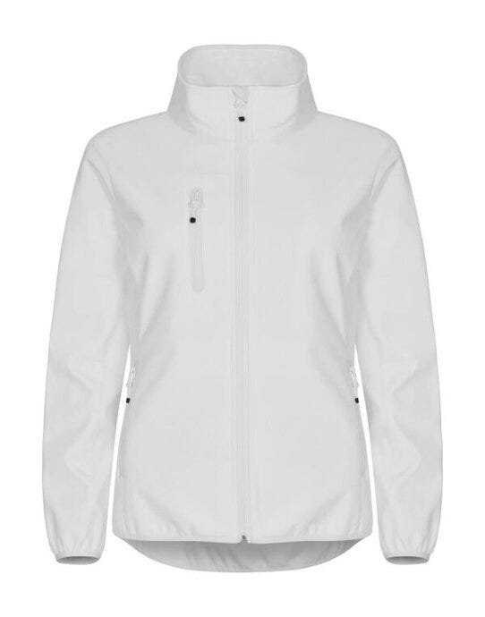 Clique Ladies Classic Softshell Jacket - White
