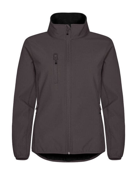 Clique Ladies Classic Softshell Jacket - Dark Grey