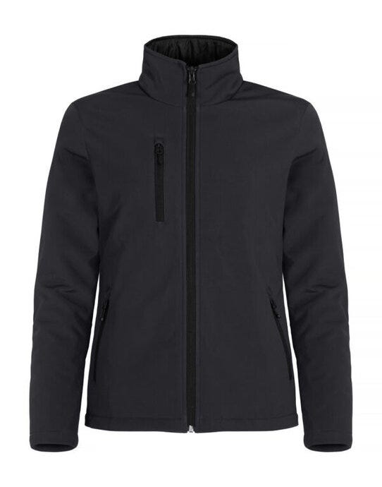 Clique Ladies Padded Softshell - Black