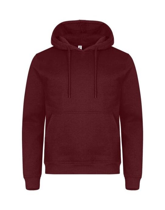Clique Miami Hoody - Burgundy