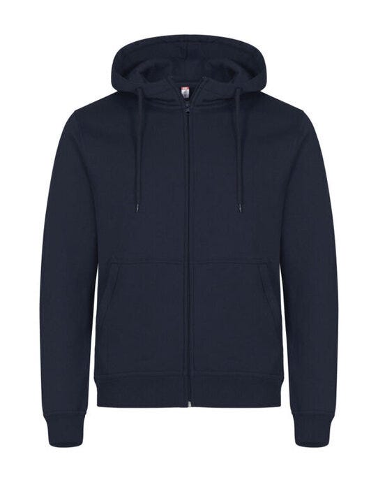 Clique Miami Full Zip Hoody - Dark Navy