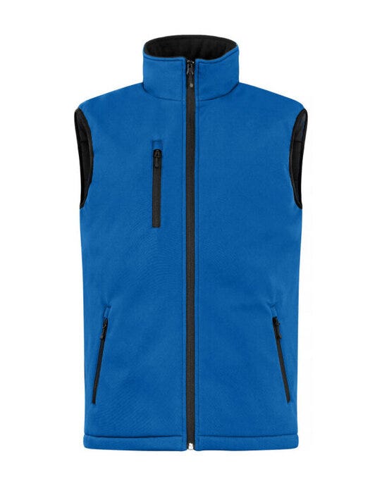Clique Padded Softshell Vest - Royal Blue