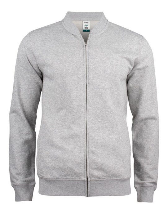 Clique Premium OC Cardigan - Grey Melange