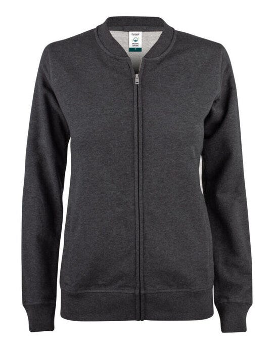 Clique Ladies Premium OC Cardigan - Anthracite Melange