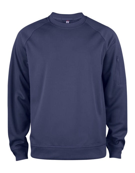 Clique Basic Active Roundneck - Dark Navy