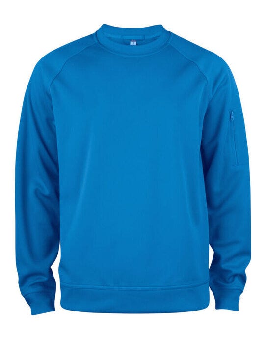 Clique Basic Active Roundneck - Royal Blue