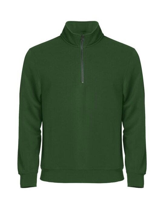 Clique Basic Half Zip - Bottle Green