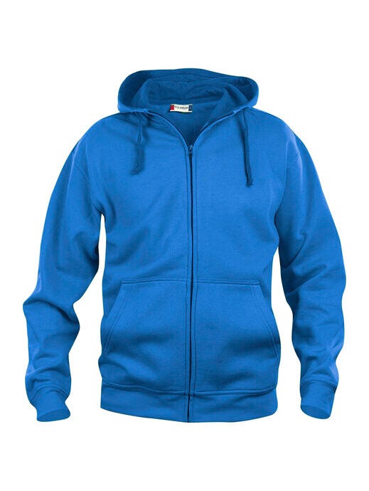 Clique Basic Hoody Full Zip Men's - Royal Blue