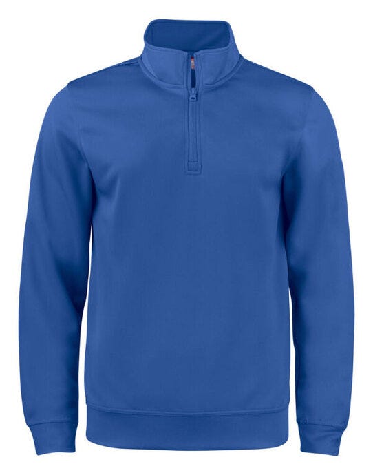 Clique Basic Active Half Zip Junior - Royal Blue