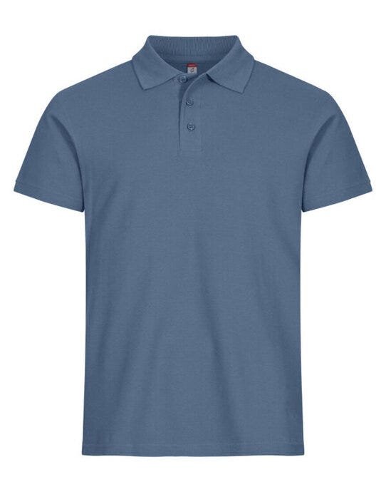 Clique Basic Polo - Steel Blue