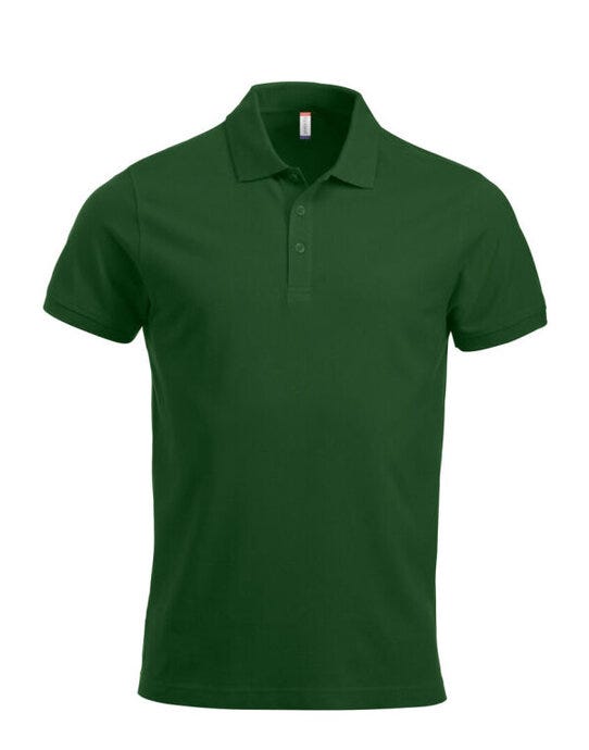 Clique Short Sleeve Classic Lincoln - Bottle Green