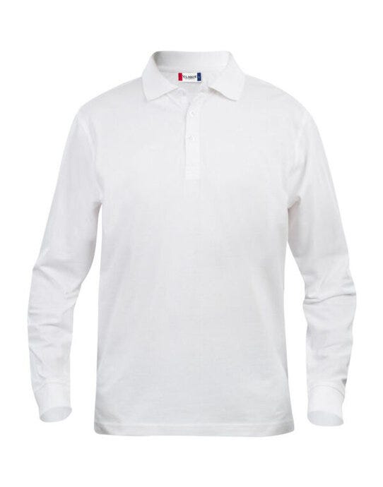 Clique Long Sleeve Classic Lincoln - White