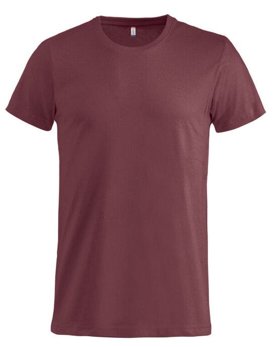 Clique Basic T - Burgundy