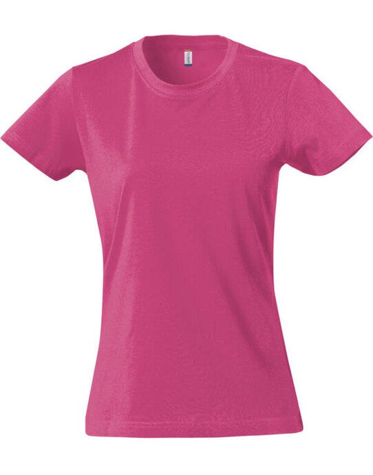 Clique Ladies Basic T - Bright Cerise