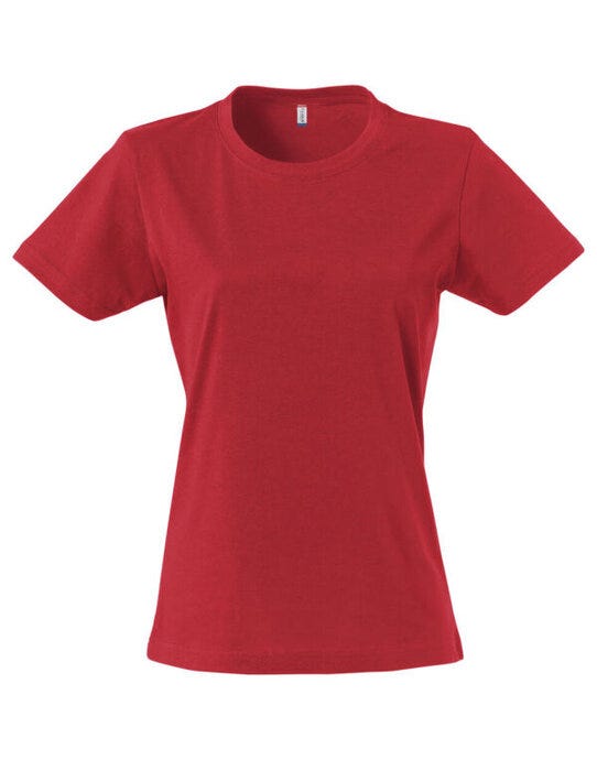 Clique Ladies Basic T - Red
