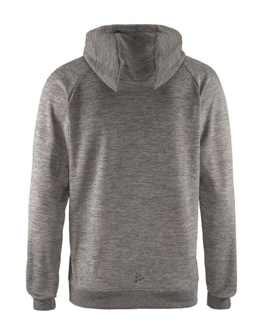 Craft Mens ADV Unify FZ Hood JKT - Dark Grey Melange