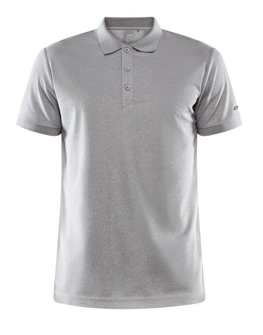 Craft Men's Core Unify Polo Shirt - Grey Melange