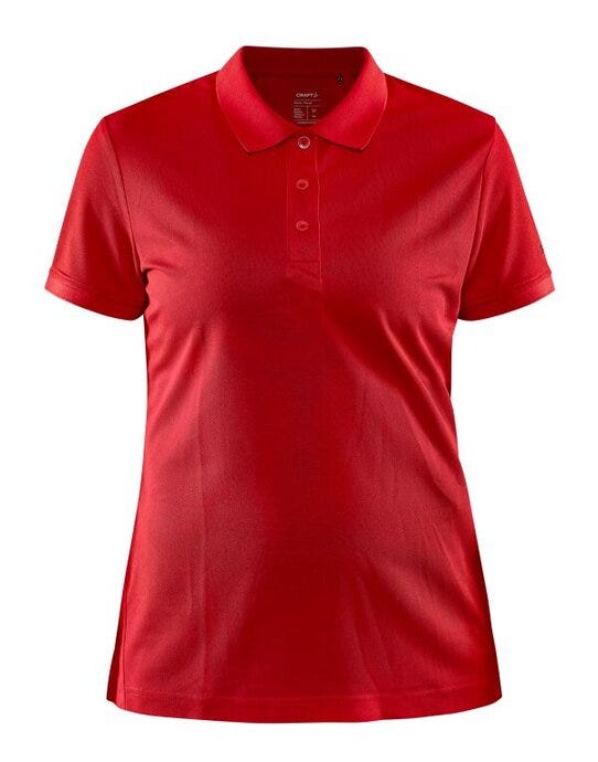 Craft Ladies' Core Unify Polo Shirt - Bright Red