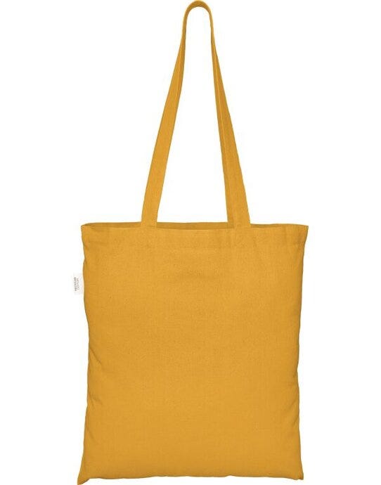 EcoTote 100% Recycled Cotton Tote Bag - Yellow