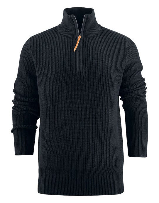 James Harvest Flatwillow Heavy Knit - Black
