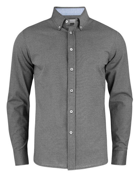 James Harvest Burlingham Jersey Shirt - Black