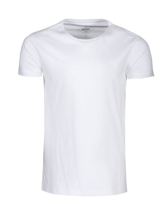 James Harvest Twoville Crew Neck T-Shirt - White