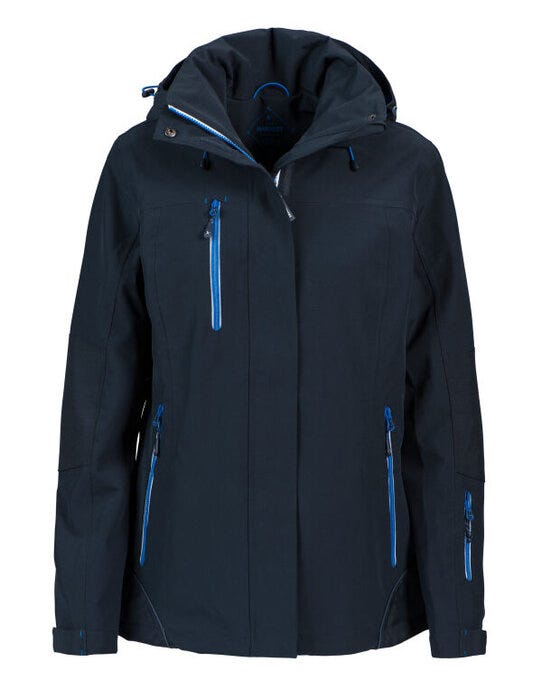 James Harvest Ladies Islandblock Jacket - Navy