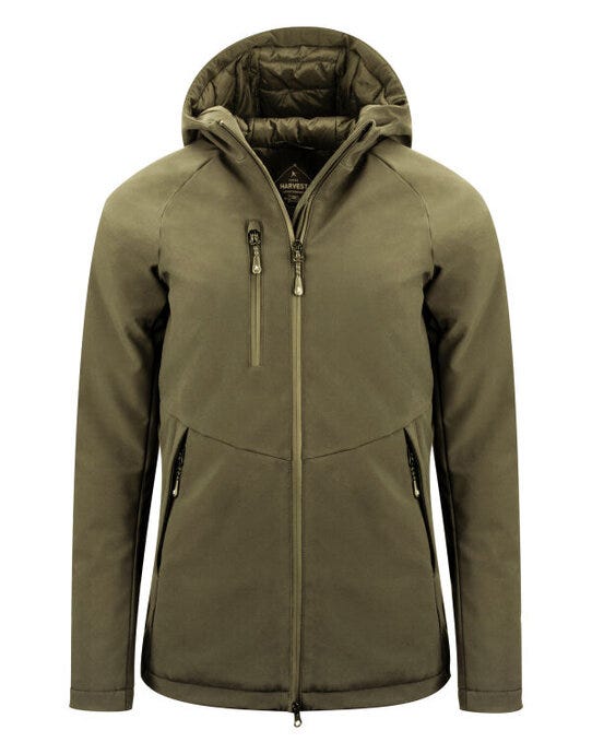 James Harvest Winchester Ladies Jacket - Moss Green