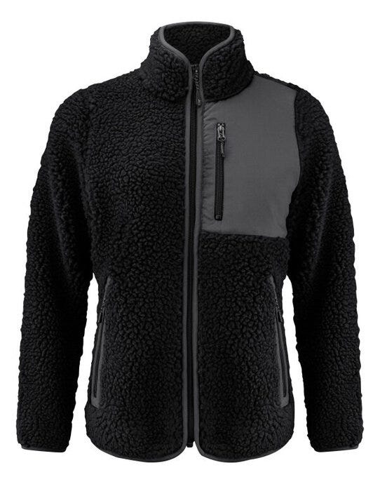 James Harvest Kingsley Ladies Fleece - Black