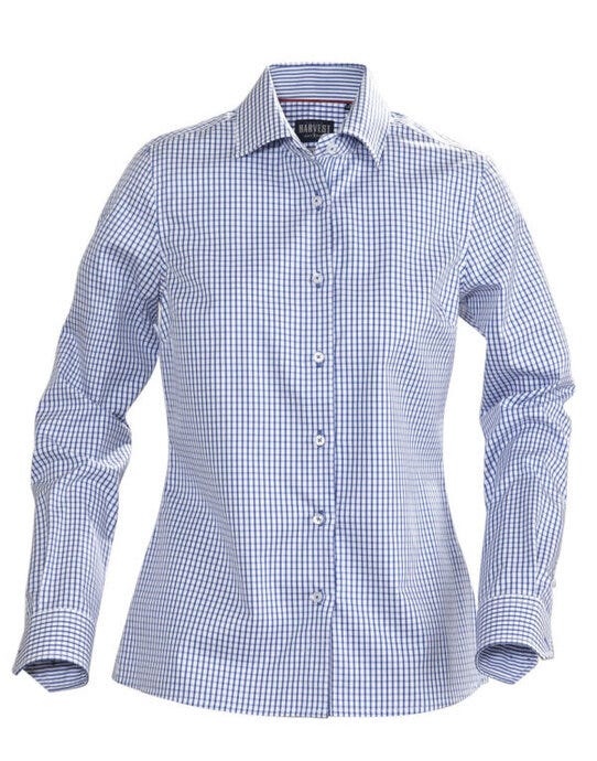 James Harvest Ladies Tribeca Shirt - Navy