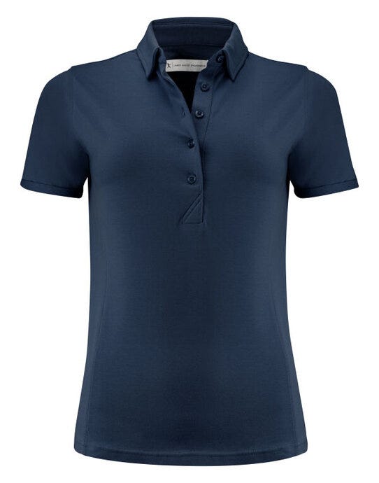 James Harvest American Ladies Polo - Navy