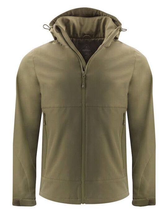 James Harvest Lodgetown Softshell Jacket - Moss Green