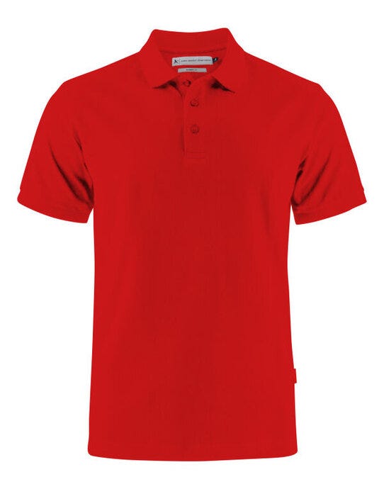 James Harvest Neptune Modern Polo - Red