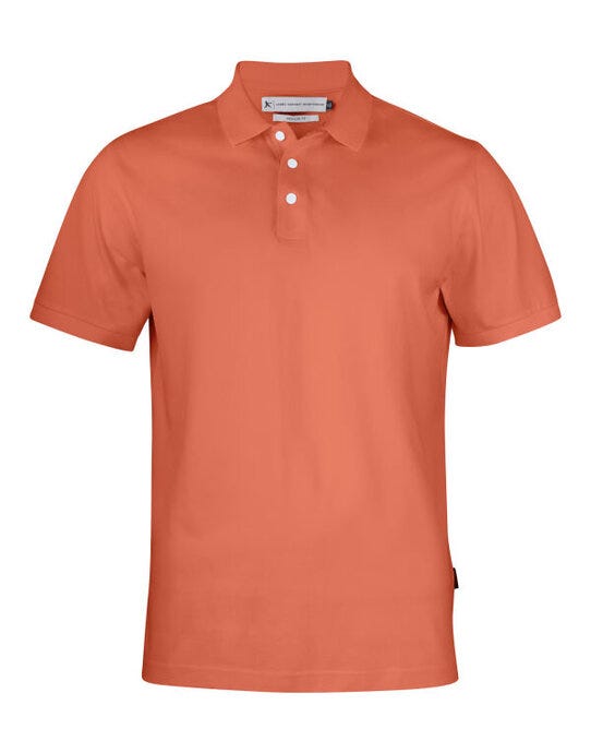 James Harvest Sunset Regular Polo - Orange Vintage