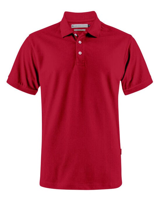 James Harvest Sunset Regular Polo - Red