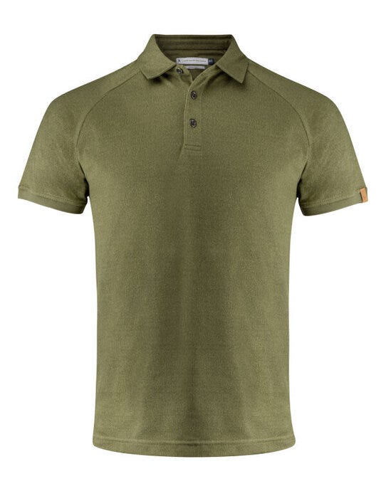 James Harvest Brookings Regular Polo - Moss Green