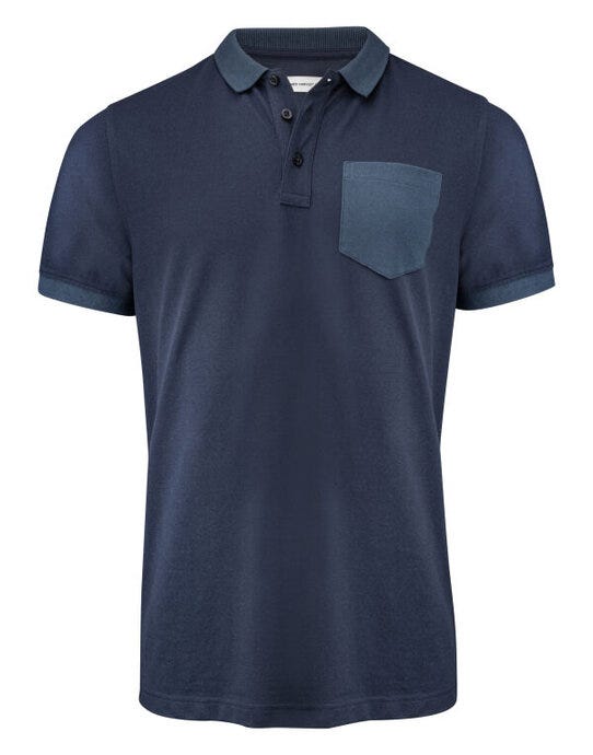 James Harvest Pinedale Pique Polo - Navy
