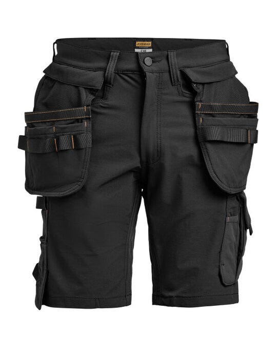 Jobman Craftsman Shorts 4-Way Stretch - Black