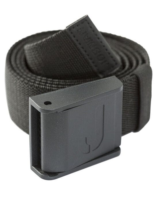 Jobman Stretch Belt "No Scratch" 120cm - Black