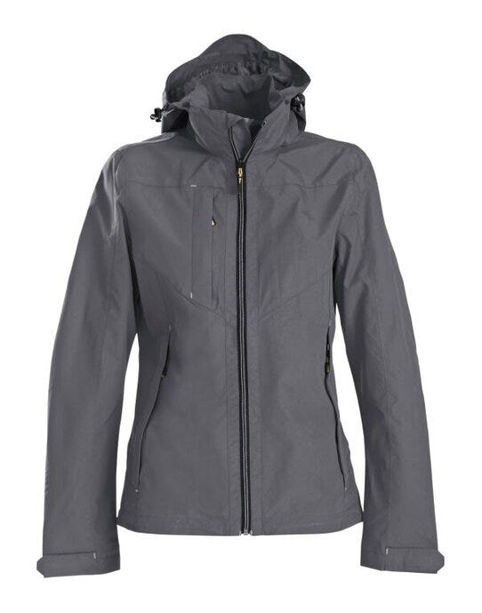 Printer Essentials Printer Ladies Flat Track Jacket - Steel Grey