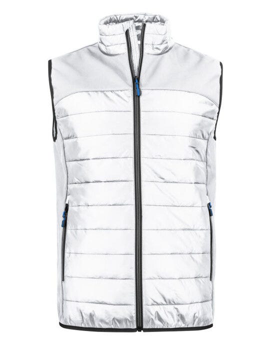 Printer Essentials Printer Mens Expedition Vest - White