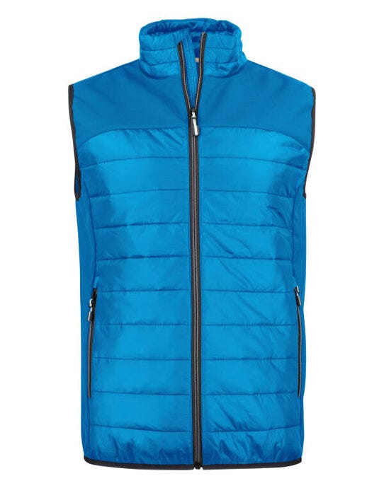 Printer Essentials Printer Mens Expedition Vest - Ocean Blue