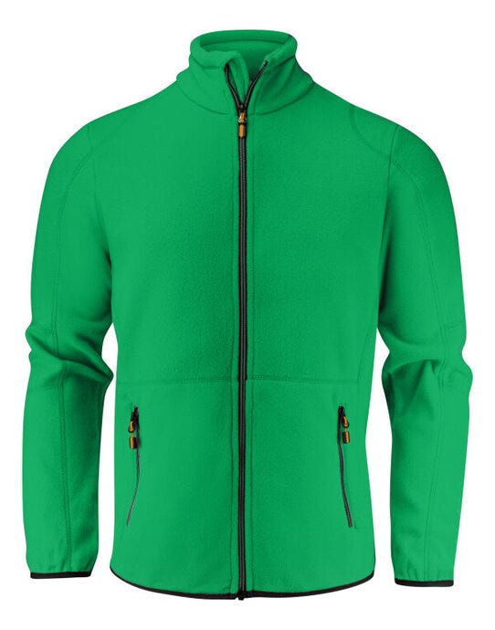 Printer Essentials Printer Mens Speedway Fleece Jacket - Fresh Green