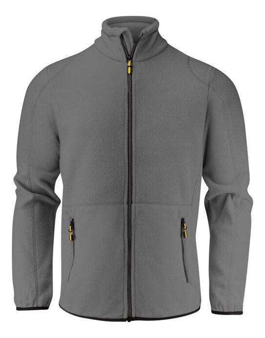 Printer Essentials Printer Mens Speedway Fleece Jacket - Steel Grey