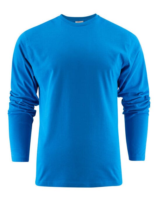 Printer Essentials Printer Heavy Long Sleeve T-Shirt - Ocean Blue