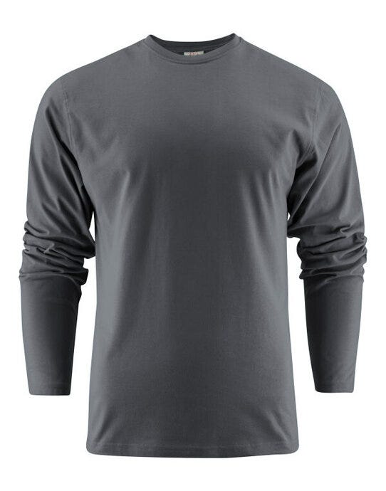 Printer Essentials Printer Heavy Long Sleeve T-Shirt - Steel Grey
