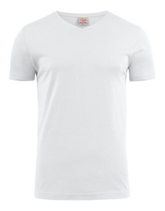 Printer Essentials Printer Mens Heavy V T-Shirt - White
