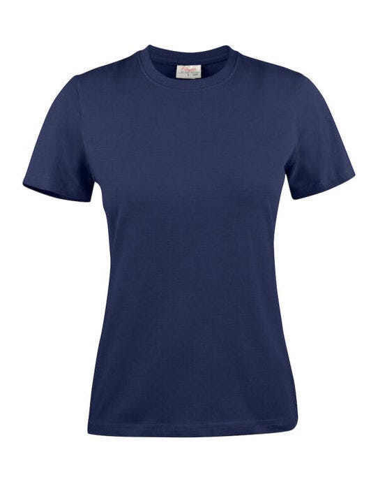 Printer Essentials Ladies Heavier Pro T - Navy